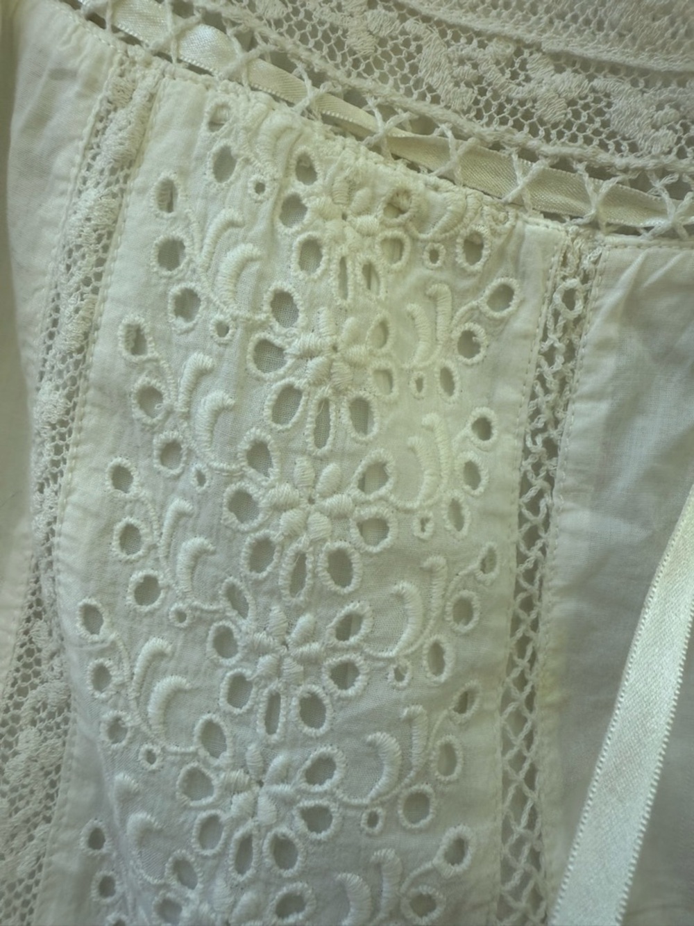 LoveShackFancy Lace Eyelet Camisole Top - Picture 13 of 16